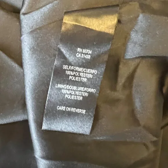 Black Halter Neck Ruffle Dress - Picture 9 of 9